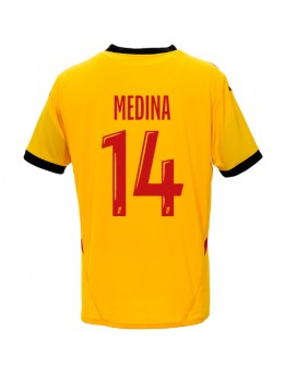 Moški Nogometna dresi replika RC Lens Facundo Medina #14 Domači 2024-25 Kratek rokav